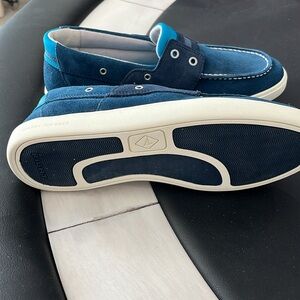 Men’s Sperry navy topsiders 9.5